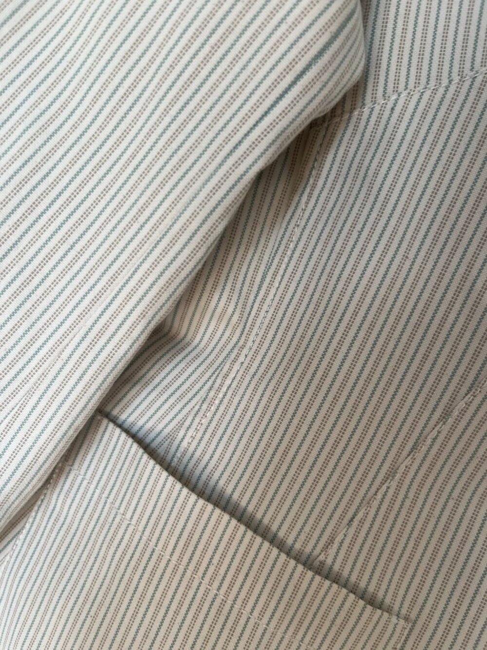 MaxMara Spring Beige Stripped Blazer - Picture 5 of 6
